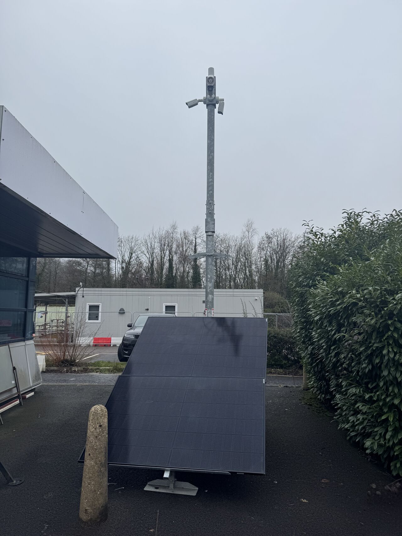 Llantrisant Health Park Solar AI Mast